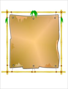 Yellow Oriental Frame Stock Images Yellow Oriental Frame Stock Images