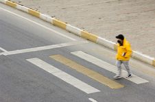 Pedestrian Crossing Royalty Free Stock Image Pedestrian Crossing Royalty Free Stock Image