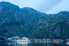 Twilight In Kotor, Montenegro Stock Photography Twilight In Kotor, Montenegro Stock Photography