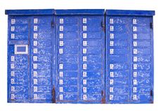 Old Post Boxes Royalty Free Stock Images