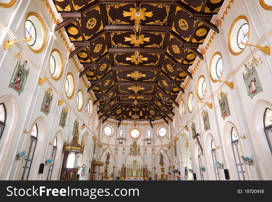 Church Interior Thailand