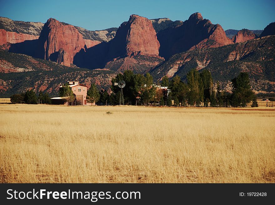 The inspiring cliffs of Kolob Canyon section of Zion National Park in Utah. The inspiring cliffs of Kolob Canyon section of Zion National Park in Utah.