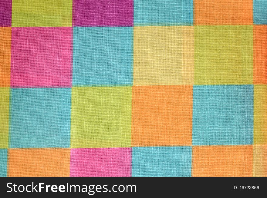 Colorful textile sheet for backgrounds. Colorful textile sheet for backgrounds.