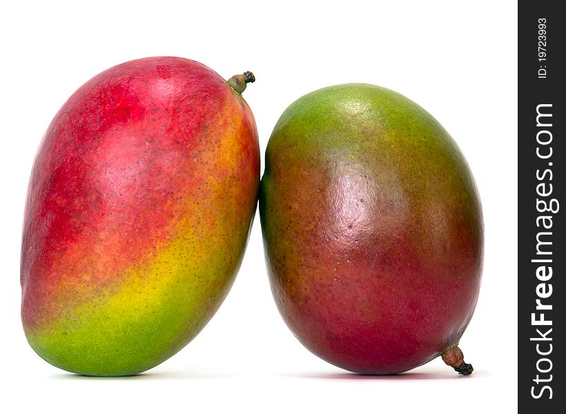 Mango isolated on white background