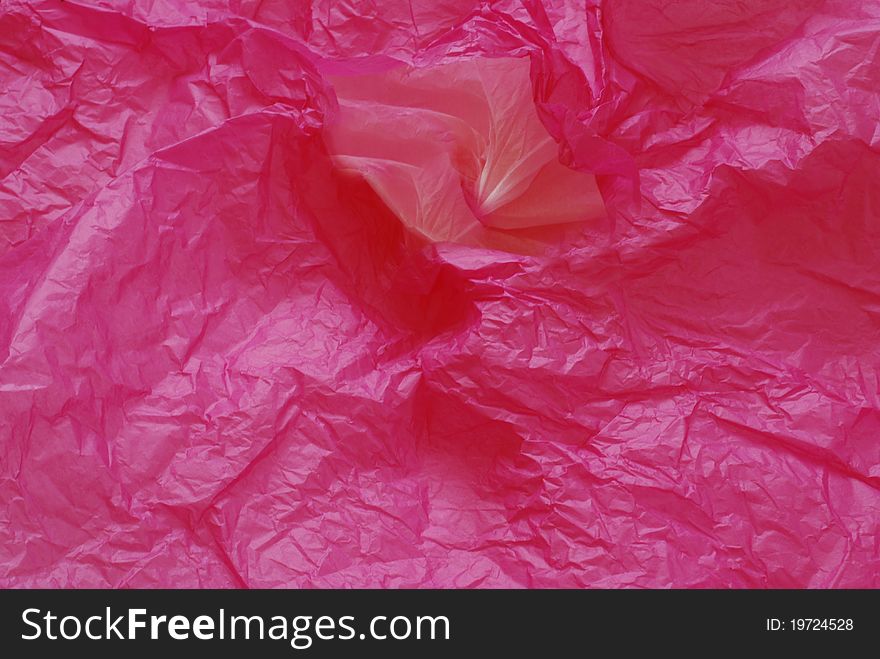 Pink toned tissue paper background. Pink toned tissue paper background