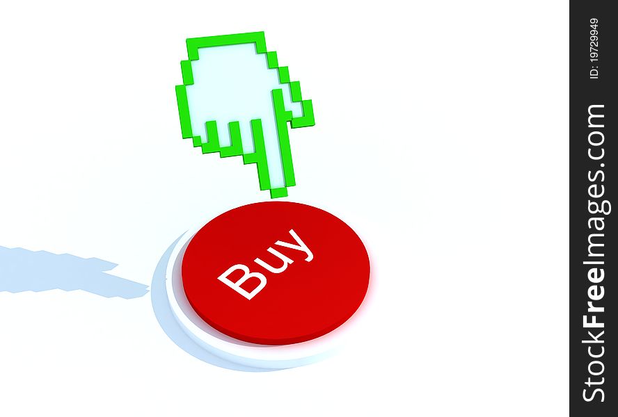 Buynow with hand cursor