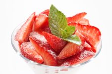 Strawberry Smoothie Stock Photo