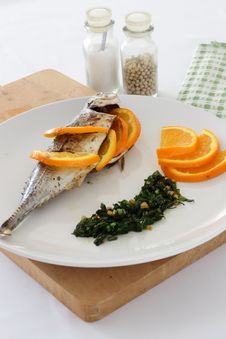 Mackerel In Salsa Verde Royalty Free Stock Images Mackerel In Salsa Verde Royalty Free Stock Images