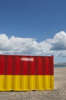 Lifeguard House Stock Photography Lifeguard House Stock Photography