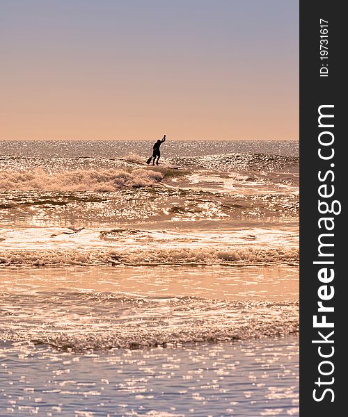 Stand Up Paddle Surfing in Ponte Vedra, Florida