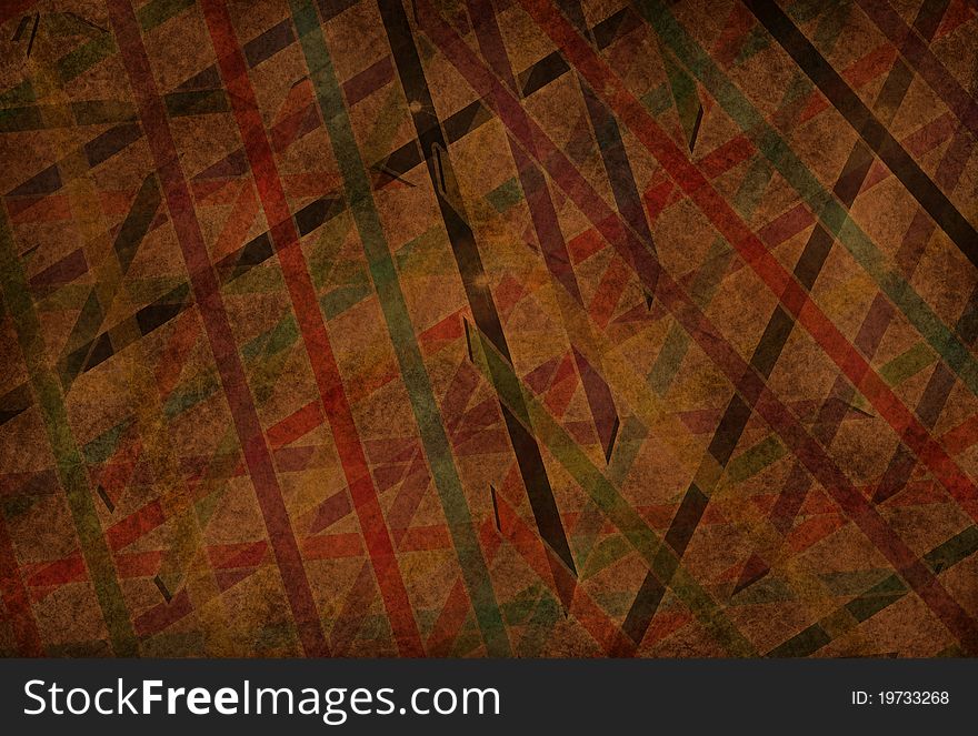 Grunge background with colored lines. Grunge background with colored lines