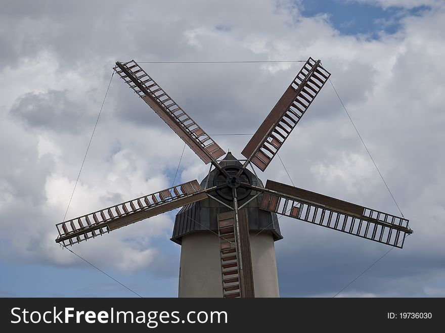 Windmill in Skerries north of Dublin. Windmill in Skerries north of Dublin