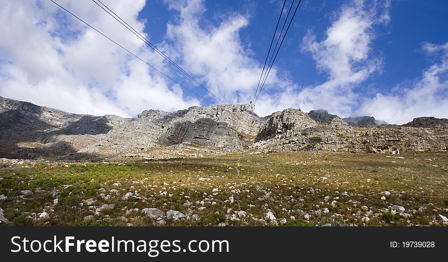 View of table mountain, Cape Town, South Africa