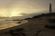 Sunset Lighthouse Stock Image Sunset Lighthouse Stock Image