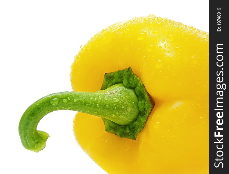 Yellow Peppers Closeup