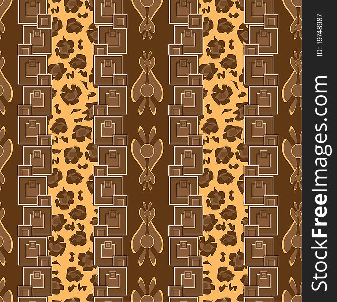 Africa stile ornament background