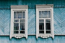 Russian Wooden House Royalty Free Stock Photo Russian Wooden House Royalty Free Stock Photo