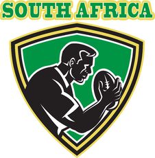 Rugby Player South Africa Royalty Free Stock Photo Rugby Player South Africa Royalty Free Stock Photo