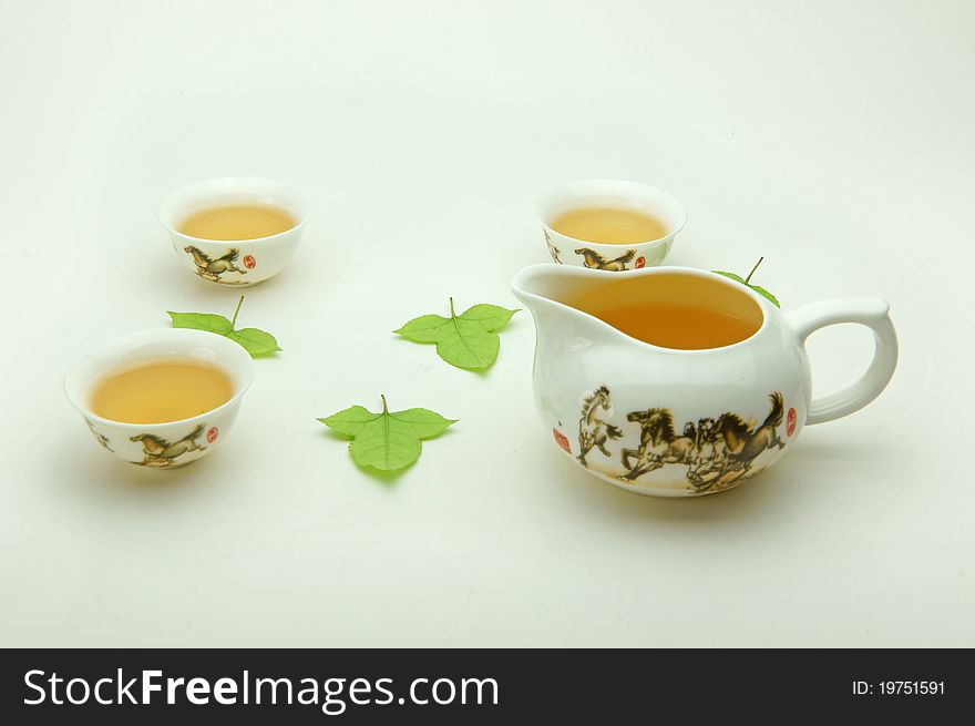 New bone china tea set