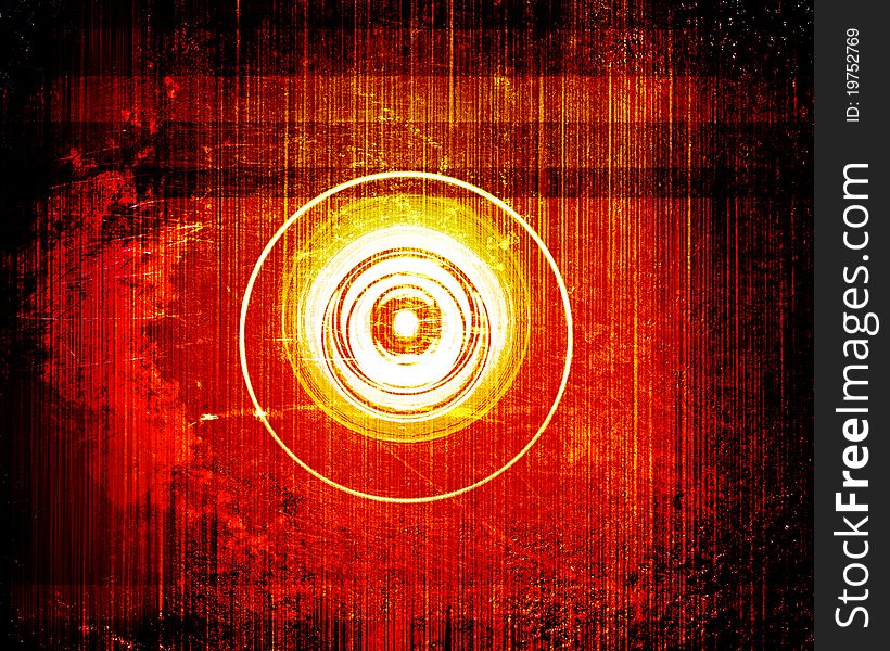 Grunge color sound abstraction background