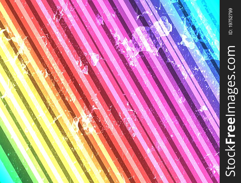 Striped Colored Background
