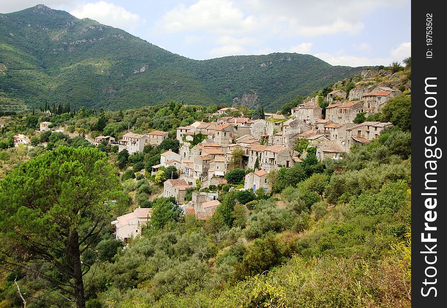 Southern French Mountain Village