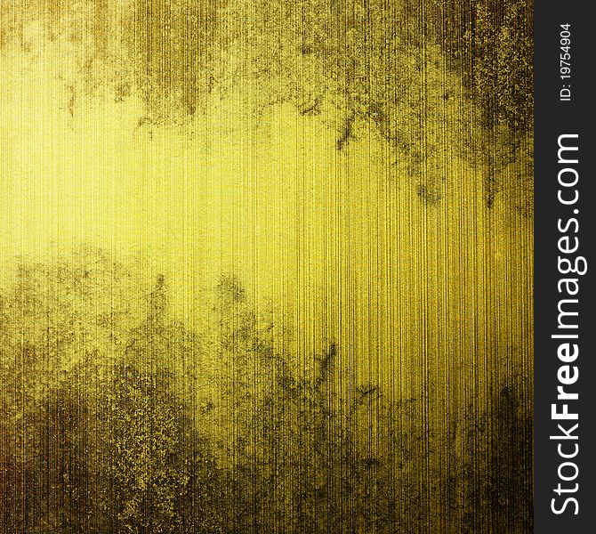 Grunge yellow background with space for text or image.