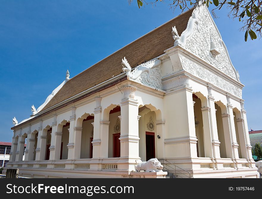 Church  Of Thai Temple In North-east Of Thailand