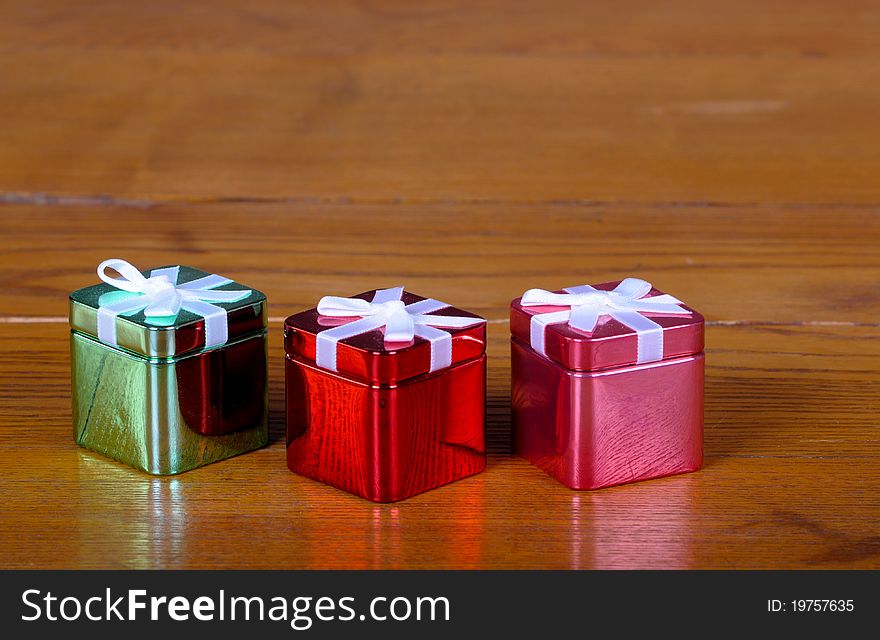 Tin Christmas Boxes