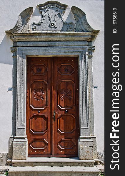 Fancy Doorway in old Europen town