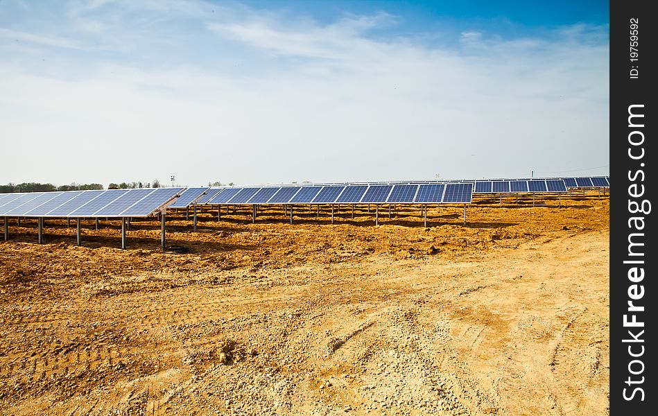 Solar Panel Plant