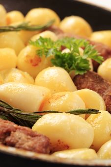 Cevapcici And Potatoes Stock Images Cevapcici And Potatoes Stock Images