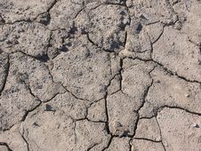 Dry Broken Soil. Stock Photo Dry Broken Soil. Stock Photo