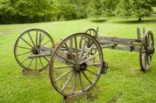Historic Wooden Wagon Wheels Royalty Free Stock Image Historic Wooden Wagon Wheels Royalty Free Stock Image