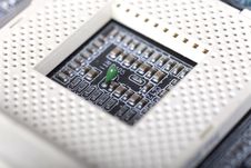 CPU Socket Royalty Free Stock Photography CPU Socket Royalty Free Stock Photography