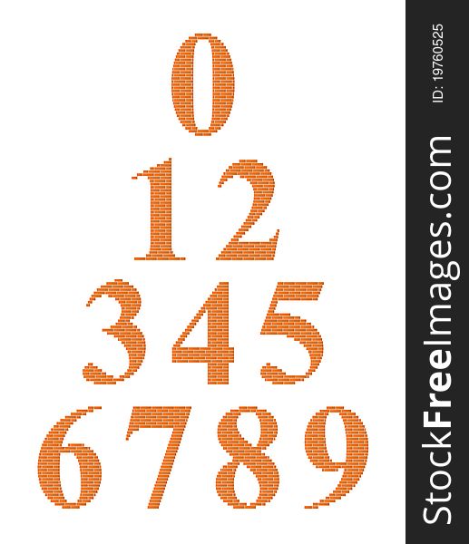 Digits are shown in the picture. Digits are shown in the picture.