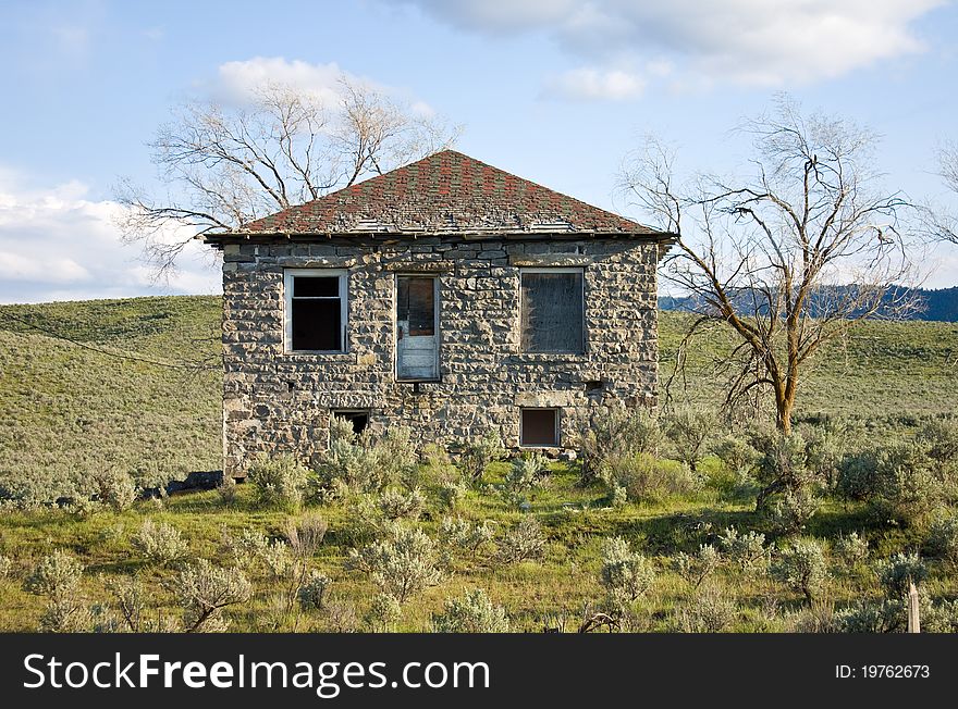 Old Abandoned Stone House