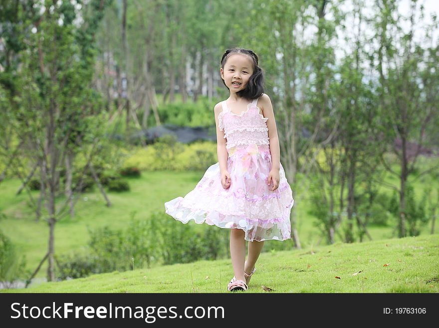 Children playing in the park, taken on june 1 children's day