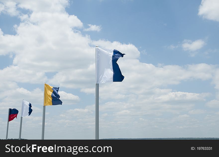 Flags In The Wind