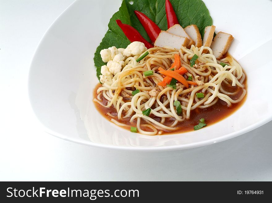 Curry laksa mee - malaysian food. Curry laksa mee - malaysian food