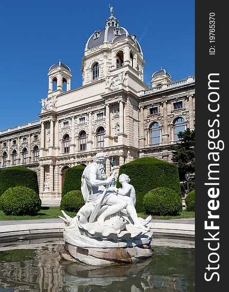 Museum of natural history Vienna, historic building and landmark