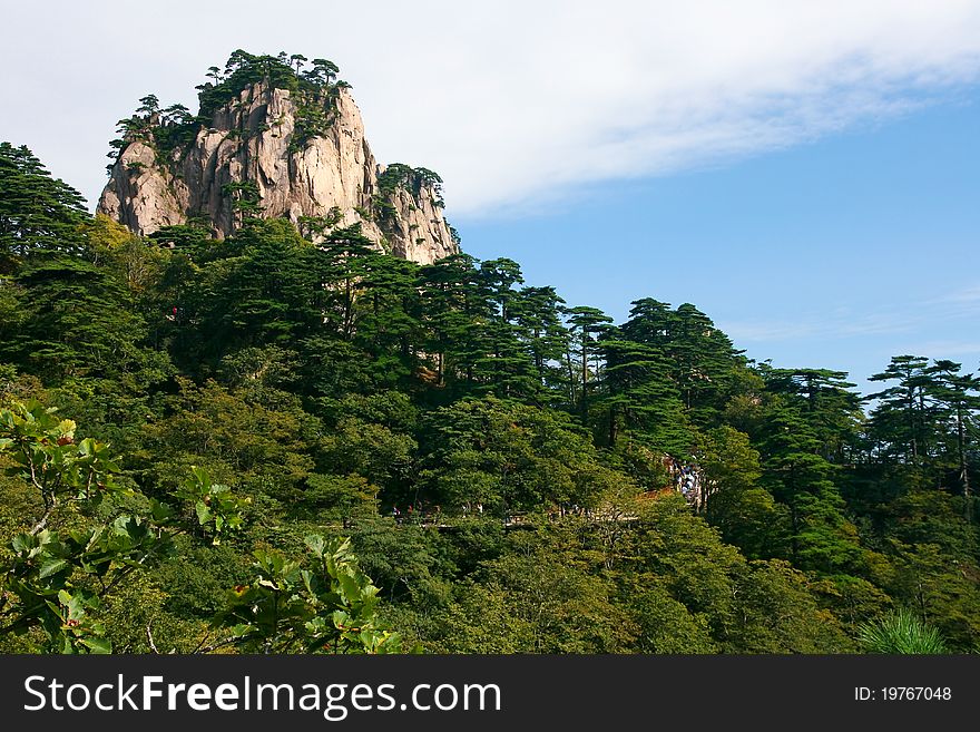 Huangshan National Forest Park in China