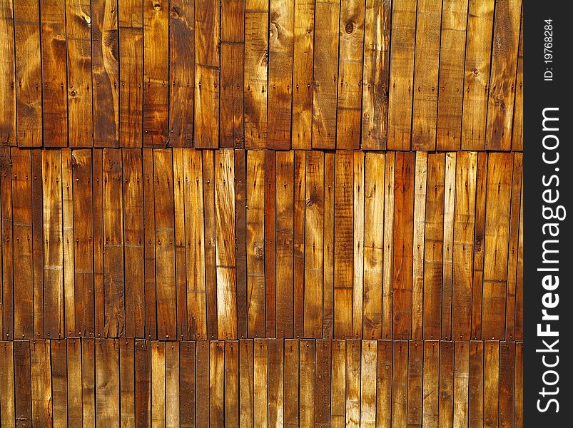 Set of thin narrow wooden plank. Set of thin narrow wooden plank