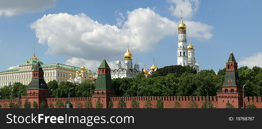 Panoramic view of the Kremlin