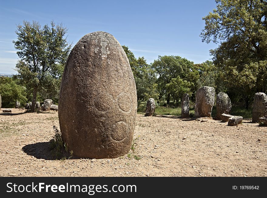 Megalithic monument of Almendres, Evora