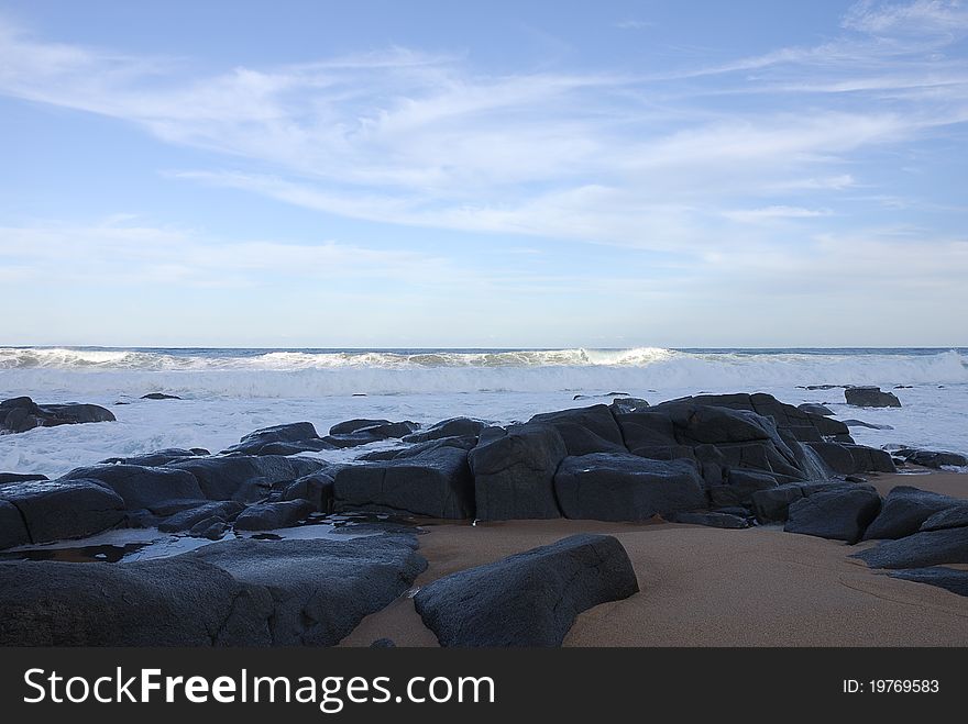 Seascape in Balito South Africa