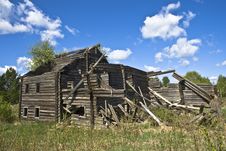Abandoned Log House Royalty Free Stock Image Abandoned Log House Royalty Free Stock Image