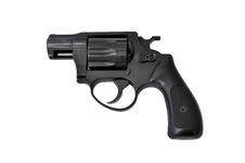 Black Revolver Stock Image Black Revolver Stock Image