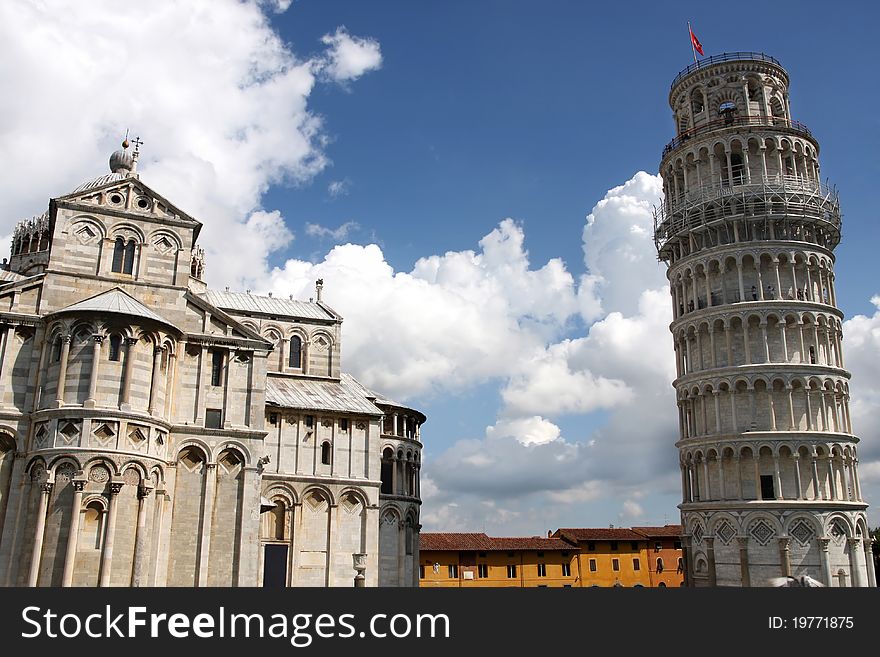 Duomo Cathedral and Leaning tower in Pisa