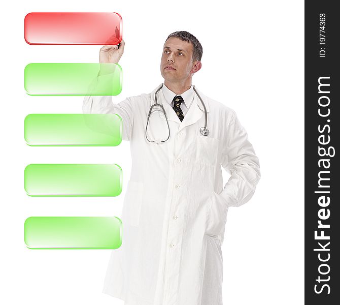 The professional-therapist designates key rules of observance of hygiene. The professional-therapist designates key rules of observance of hygiene